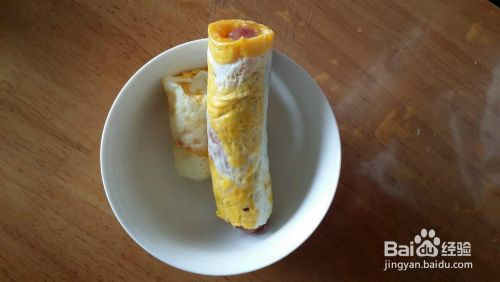 如何做早餐蛋包肠