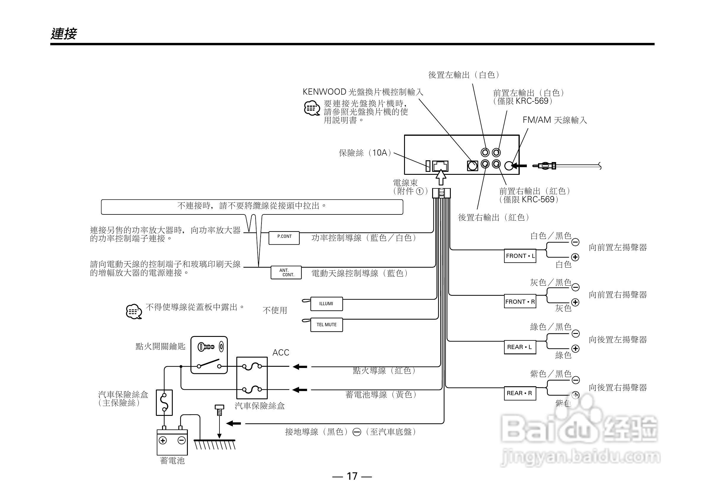 KENWOOD KRC-569卡式接收机说明书:[2]