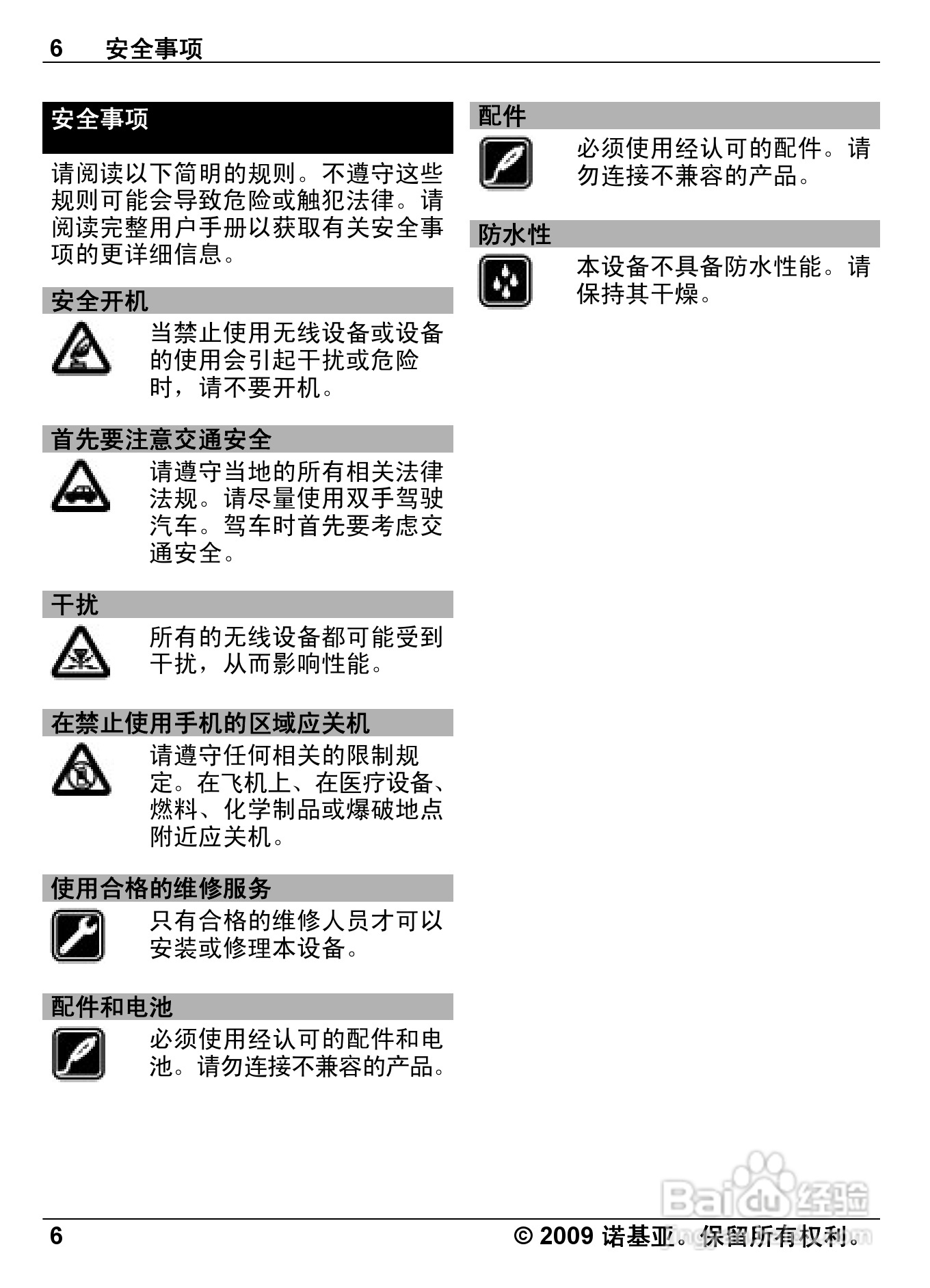 诺基亚Nokia 6600i手机使用说明书:[1]