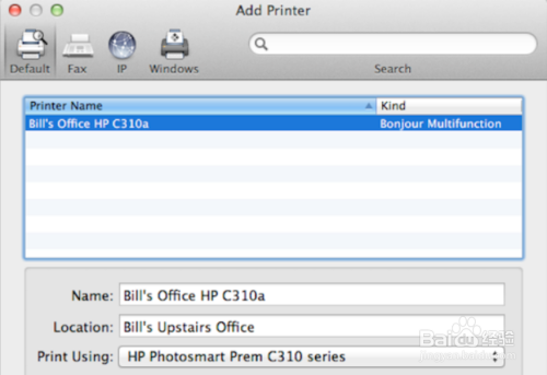苹果系统如何连接网络打印机