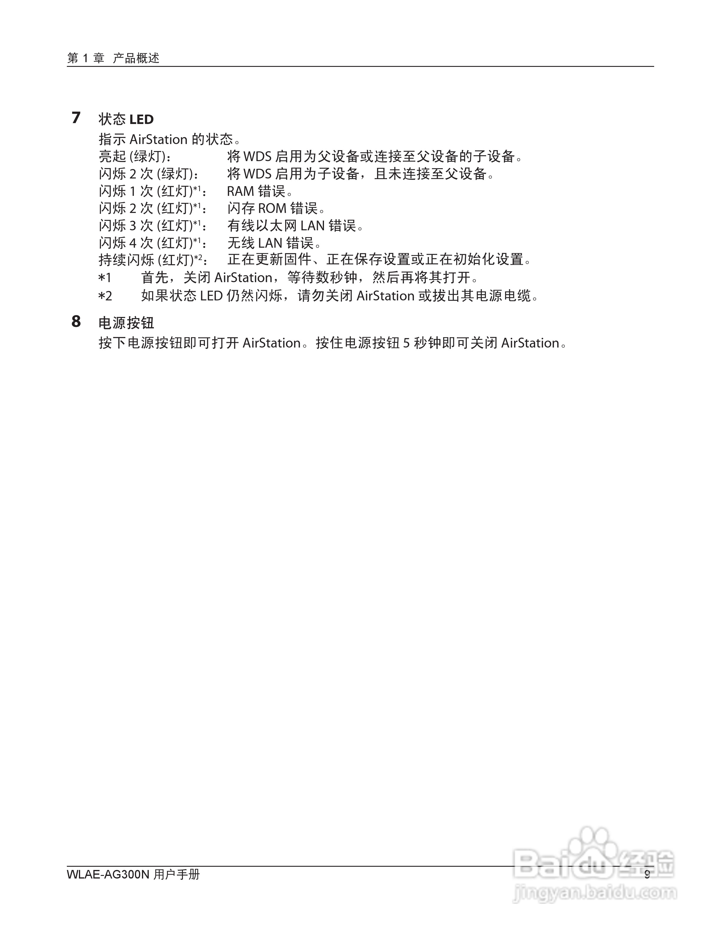 美禄可WLAE-AG300N-CH 300Mbps双频无线以太网转换器用:[1]