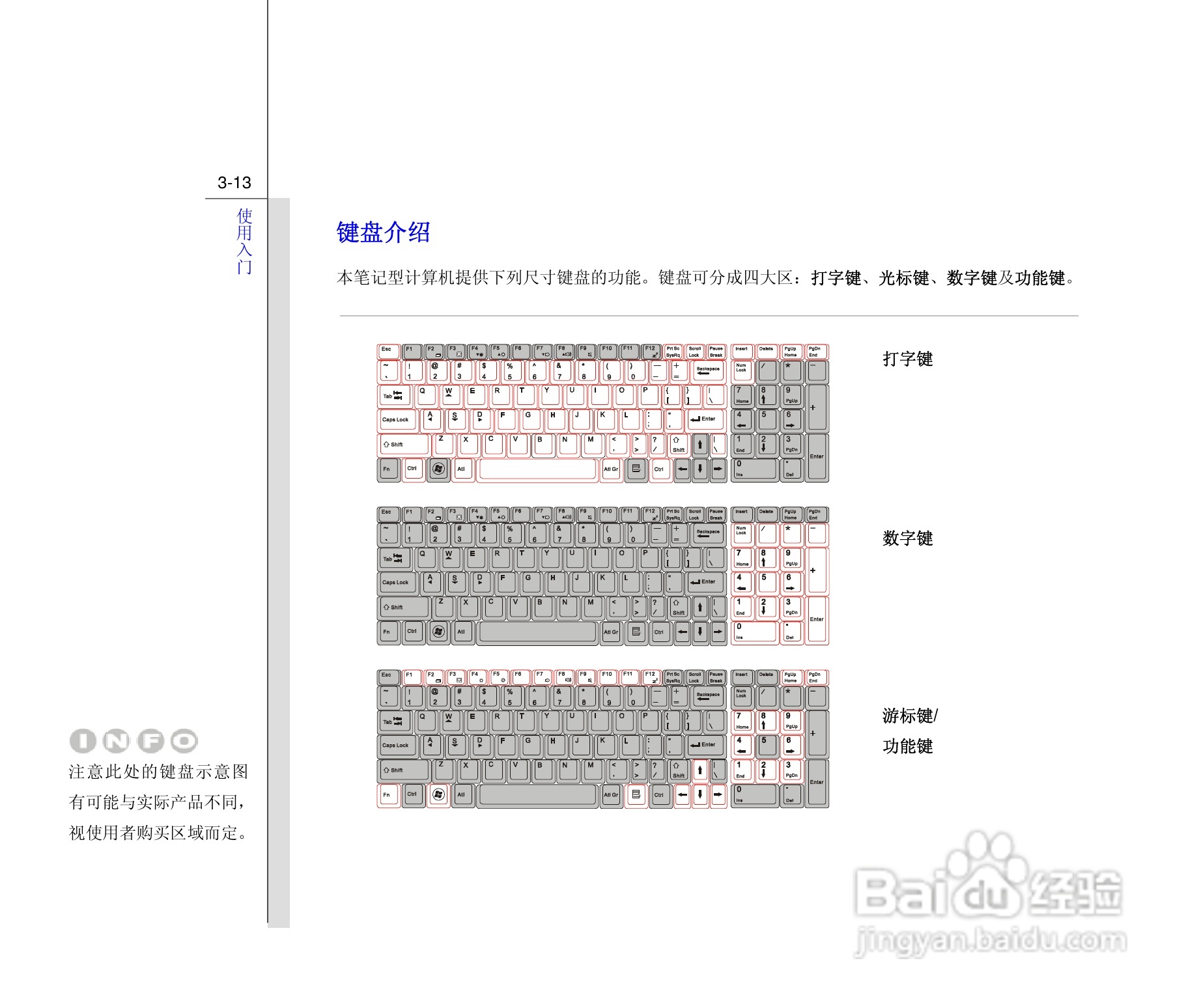 微星MSI PR601笔记本电脑使用说明书:[6]