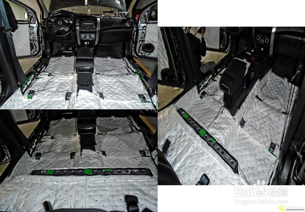 日产骊威全车隔音降噪进行时