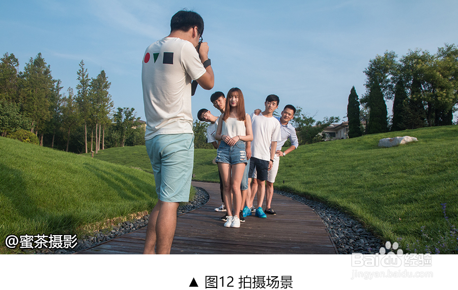 如何拍不一样的合影