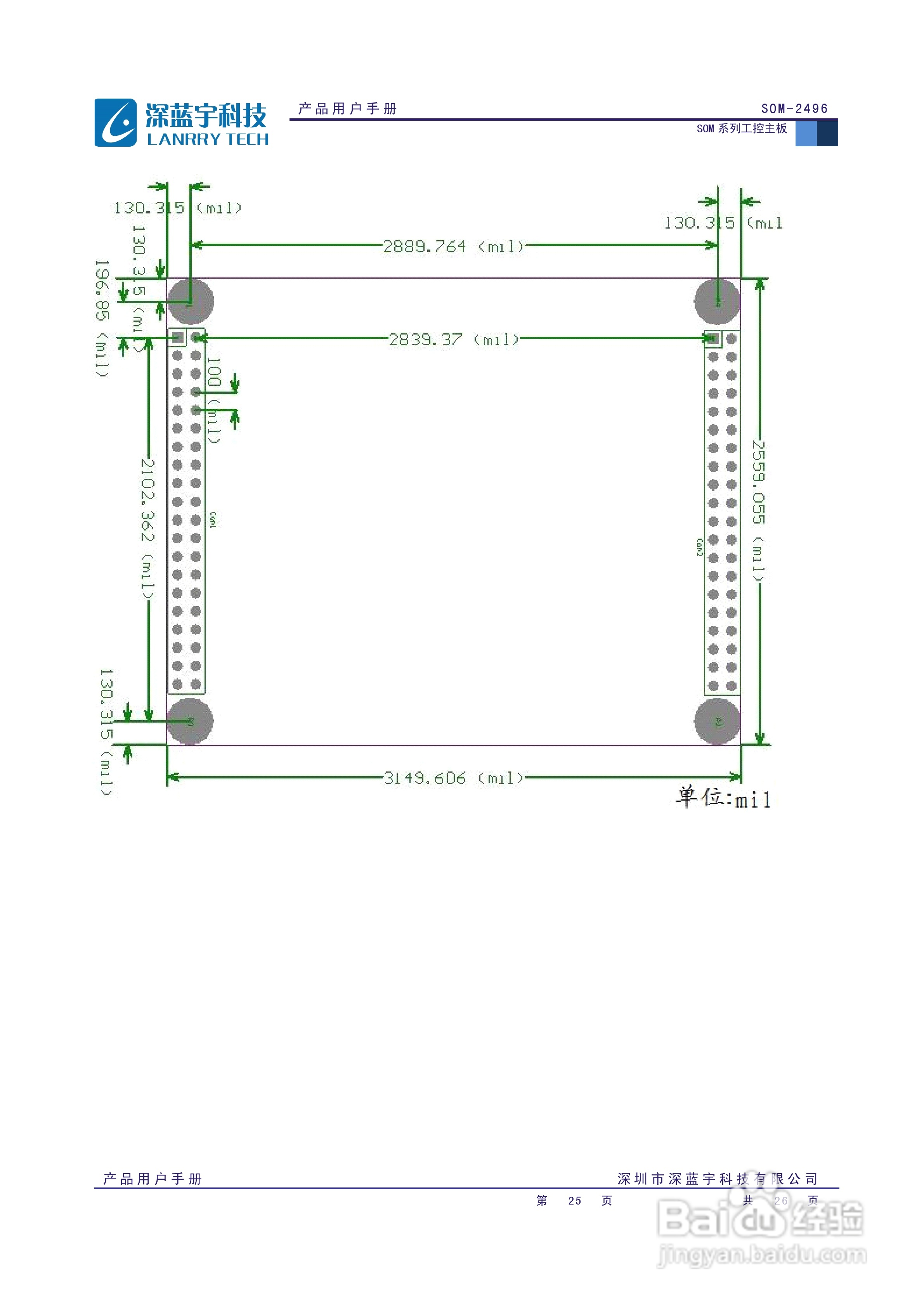 深蓝宇SOM-2496主板用户手册:[3]
