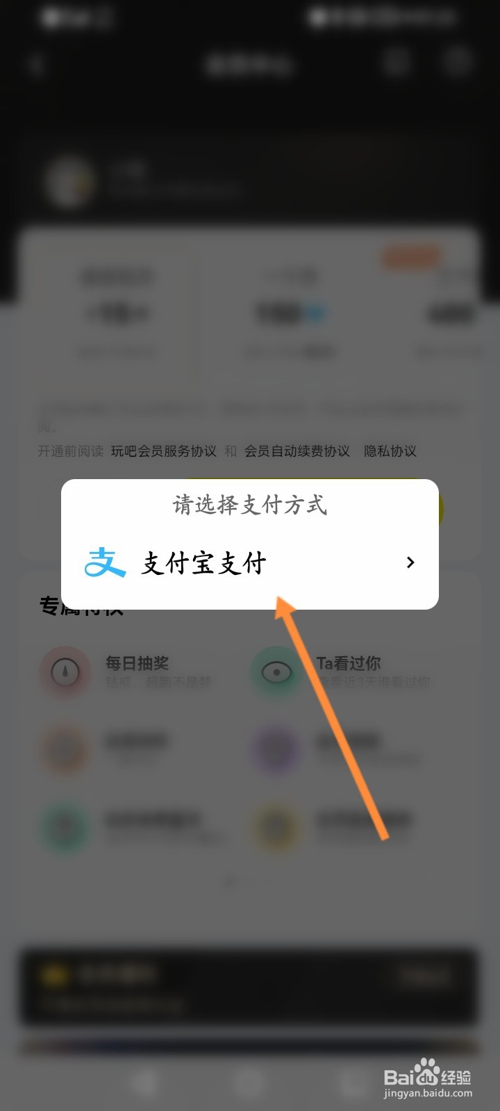 玩吧怎么开通会员