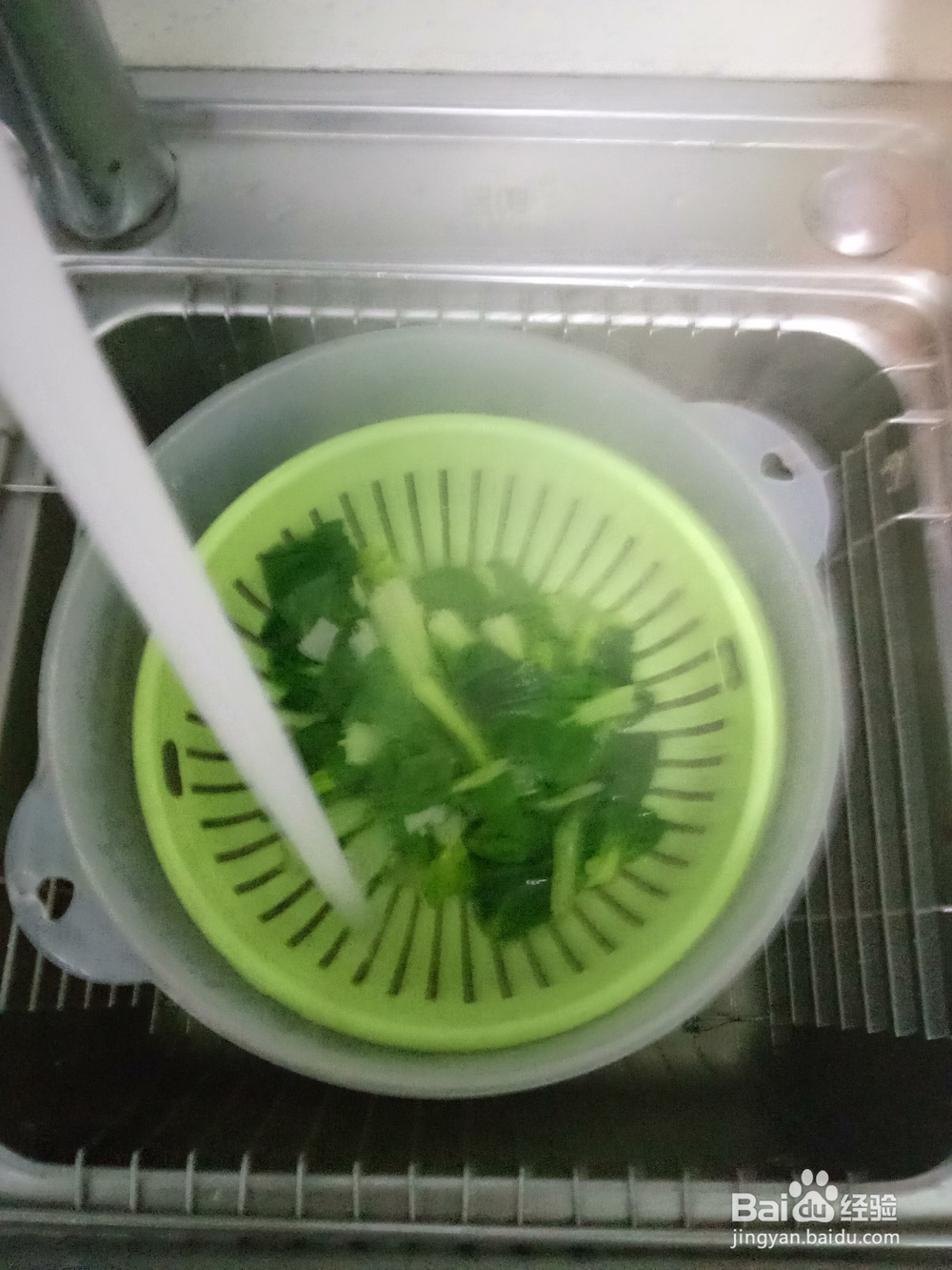 家常青菜香菇包