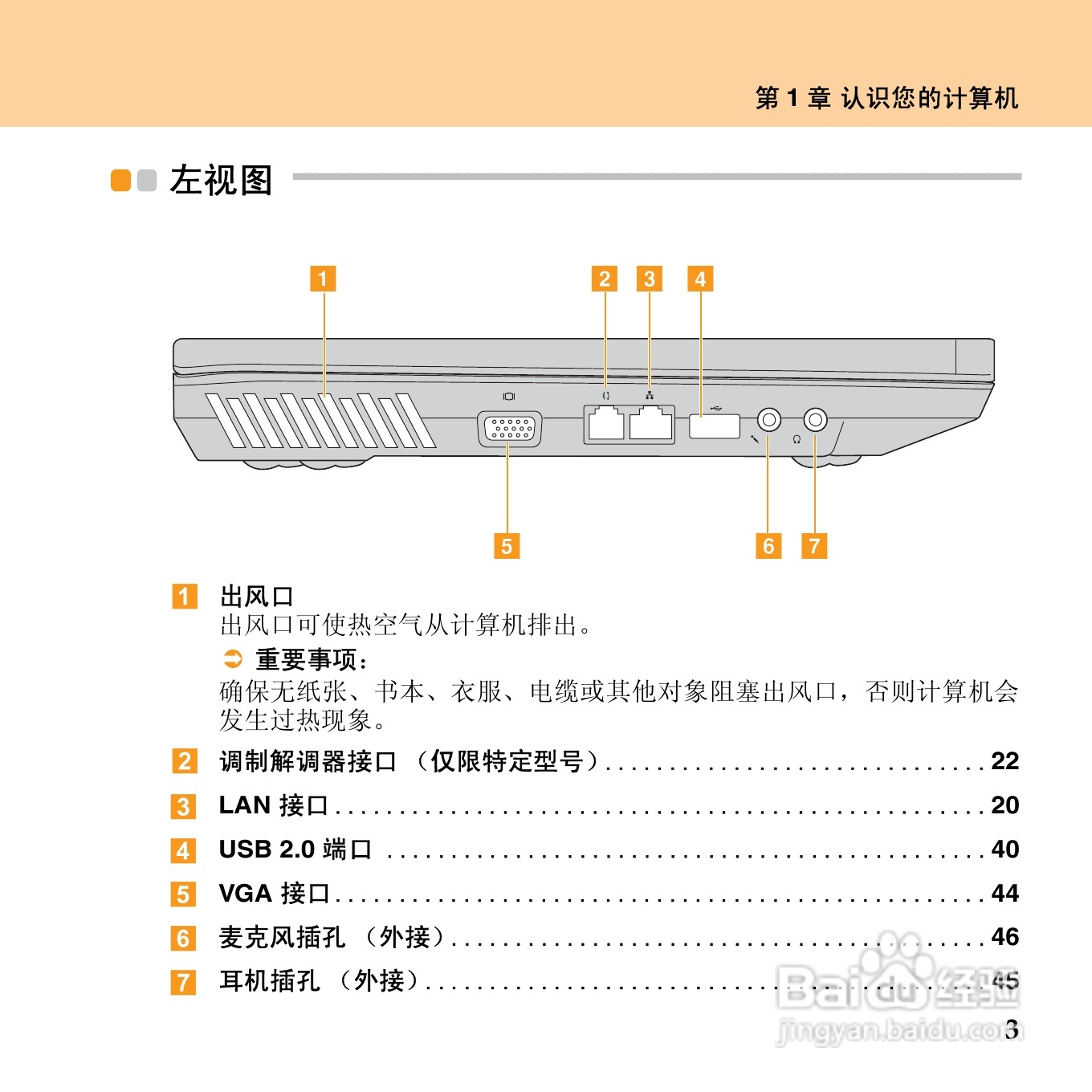 联想昭阳 E43笔记本电脑使用说明书:[3]