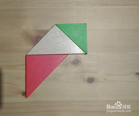 手枪用七巧板怎么拼接？