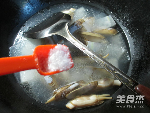 冬瓜蛏子汤的做法