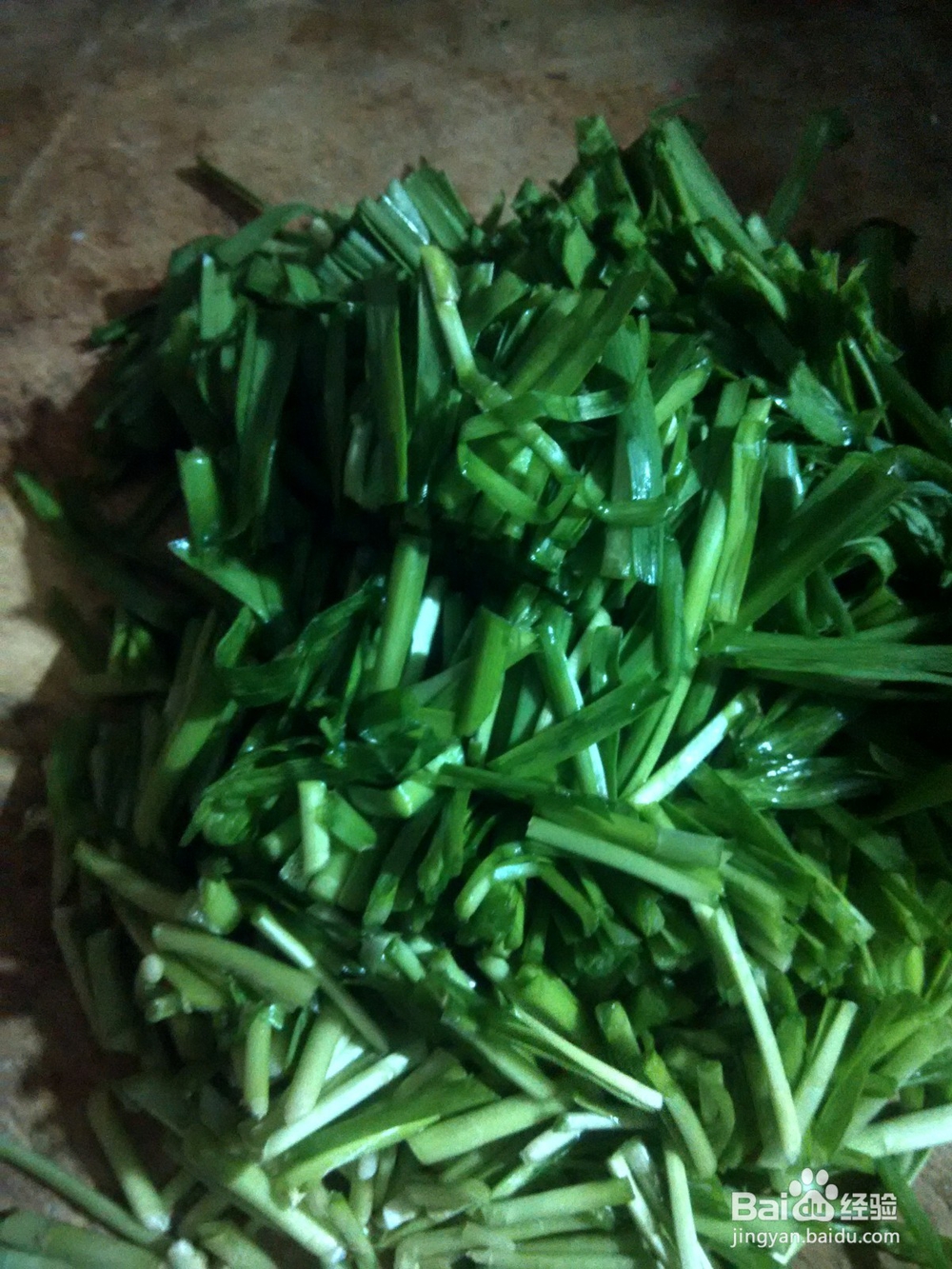 简单之鸡蛋炒韭菜