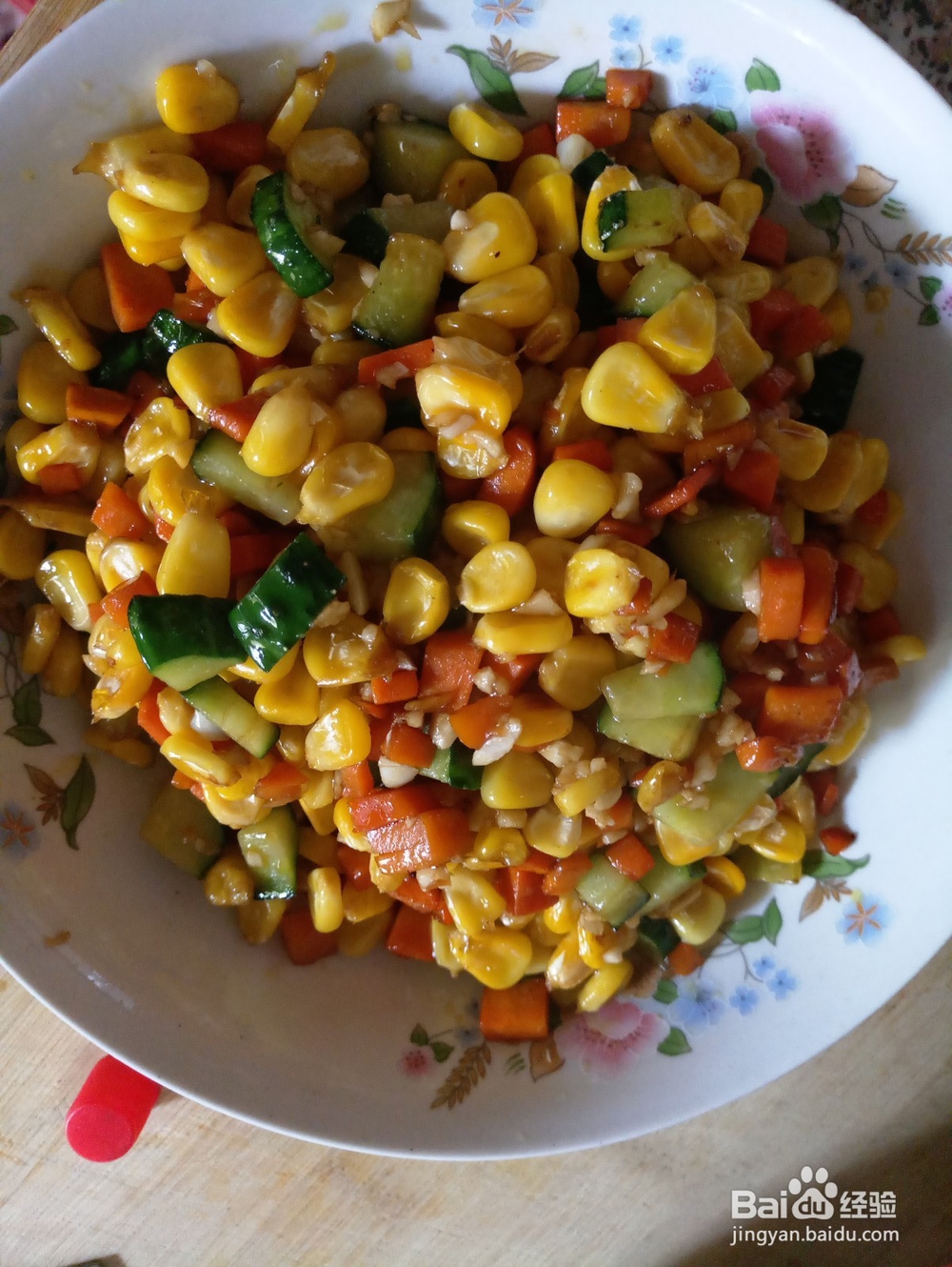 大人孩子都喜欢的蒜香玉米粒