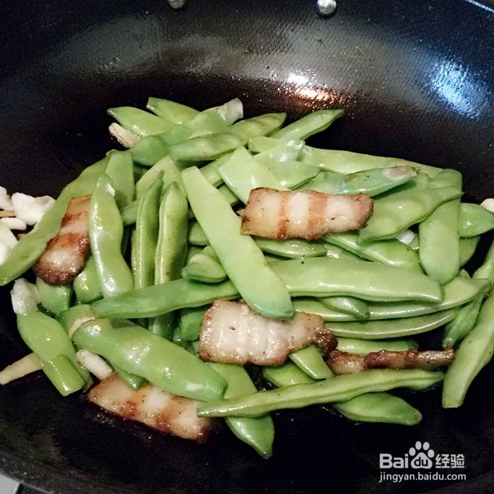 猪肉炖豆角怎么做
