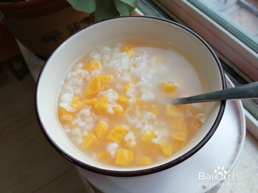 赞不绝口的地瓜米粥