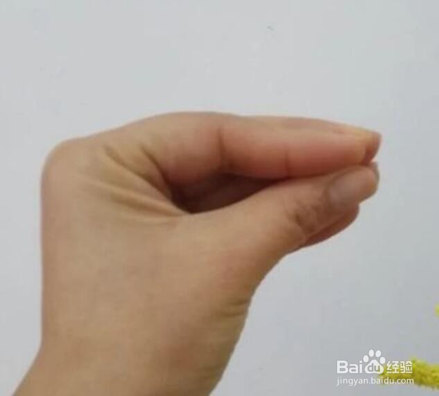 七的手势怎么做