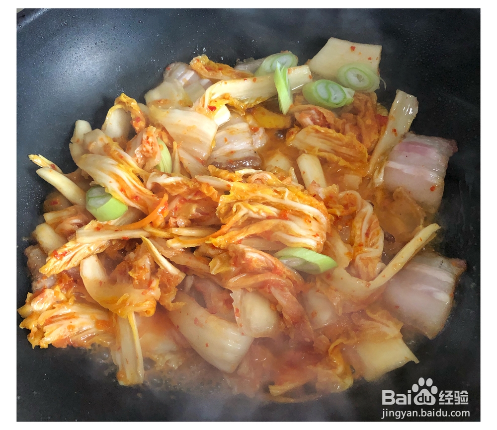 吃不胖的五花肉金针菇年糕