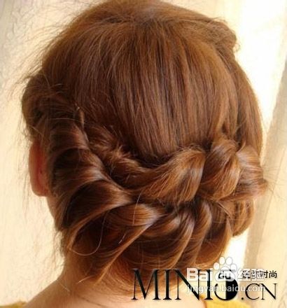 韩式淑女盘发成为他的心动女生