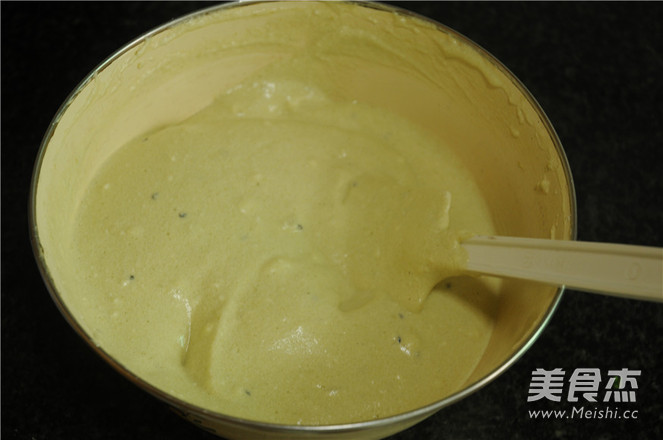 无油少盐的豆浆抹茶蛋糕