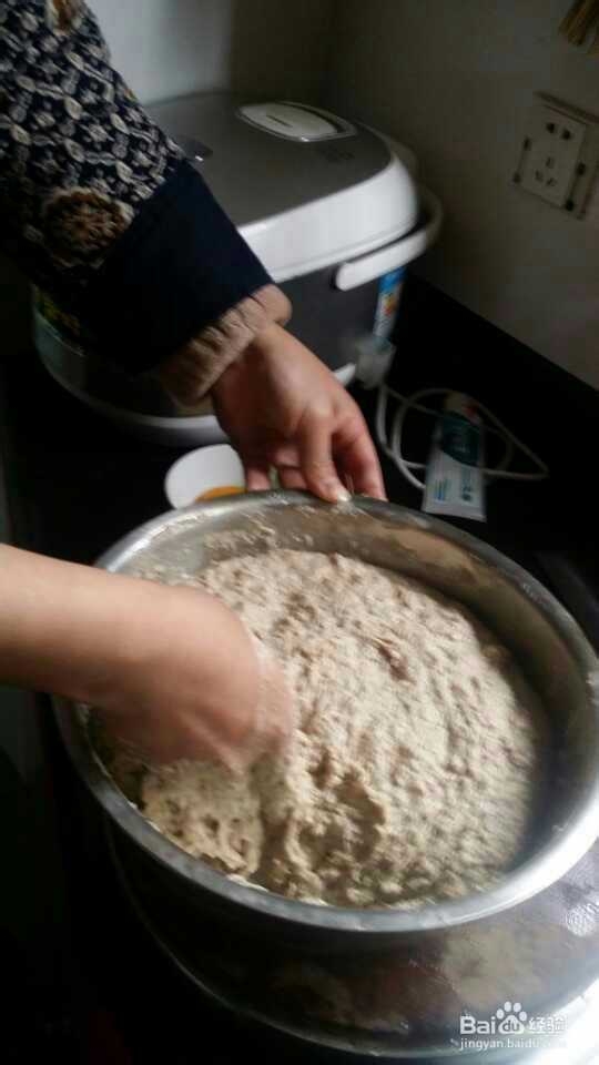 过年吃的粑粑肉的制作？