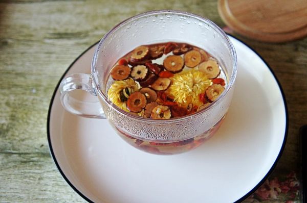 菊花红枣枸杞茶