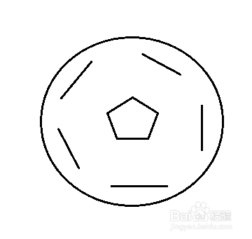 如何简单画出足球？