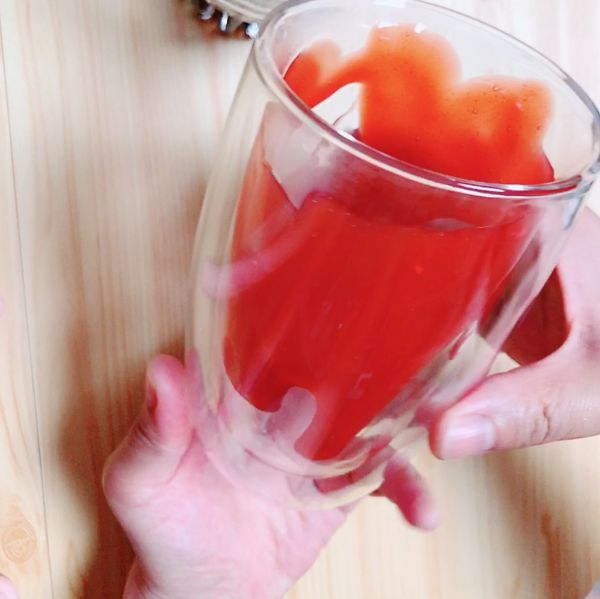 草莓巧克力拿铁