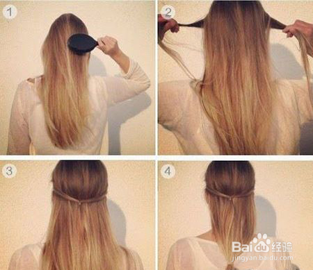 长头发怎么扎成短头发