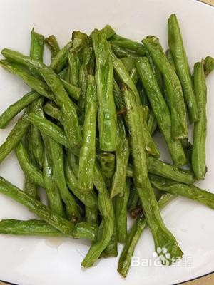 怎么做不放肉的干煸豆角