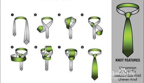 领带的系法图解