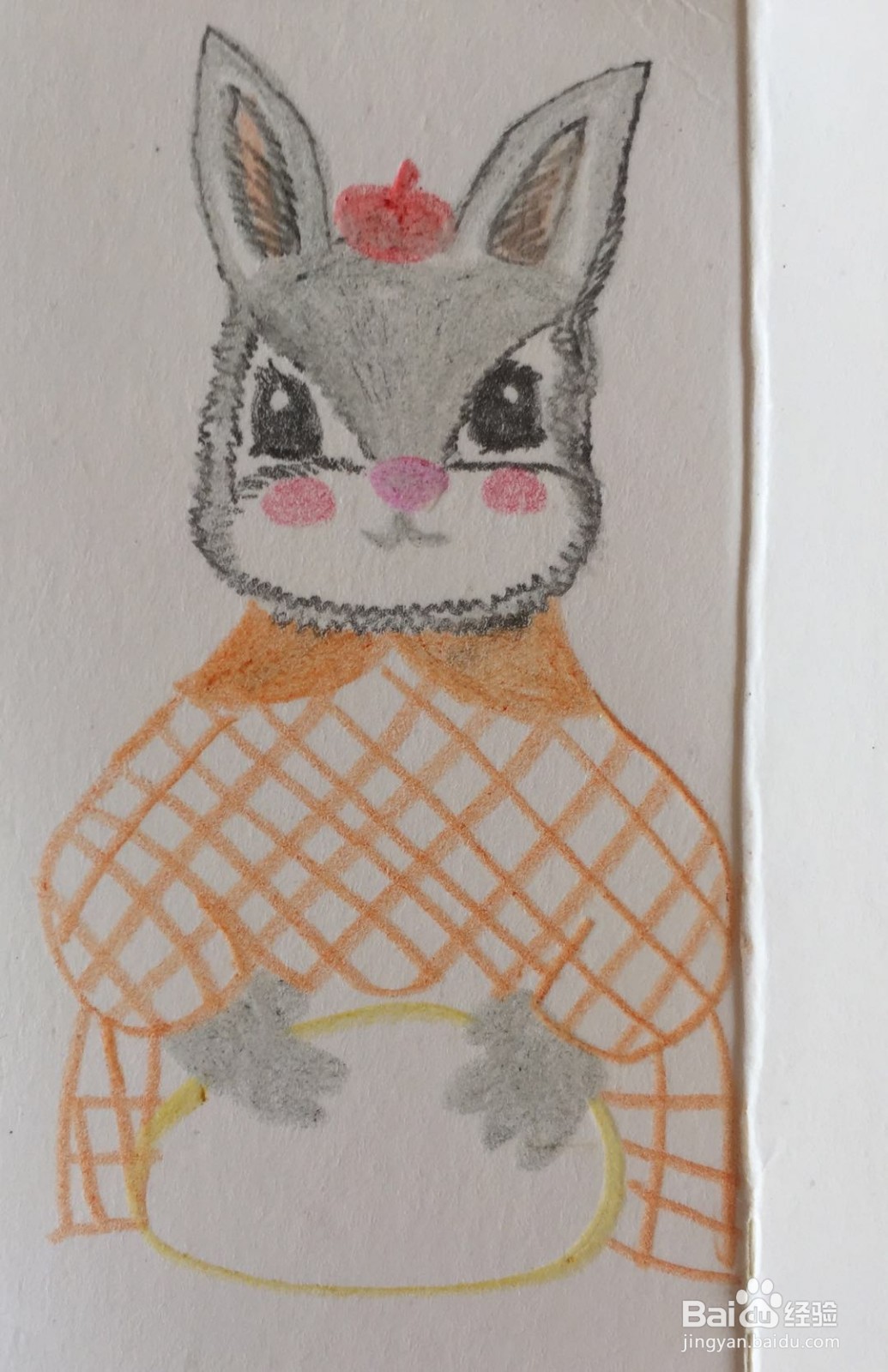 插画教程之可爱的萌兔