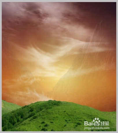 使用Photoshop制作中世纪恐怖城堡图