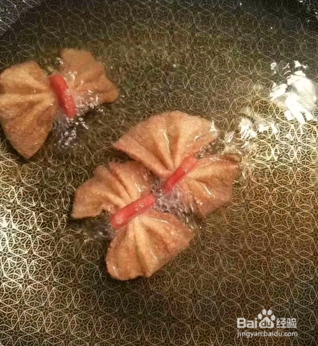 蝴蝶薄脆的做法