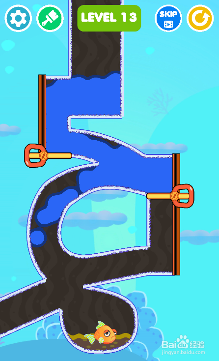 Save The Fish的Level 13如何通关