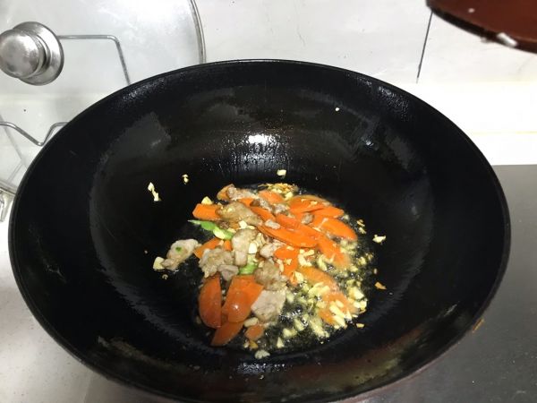 春季清炒山药萝卜