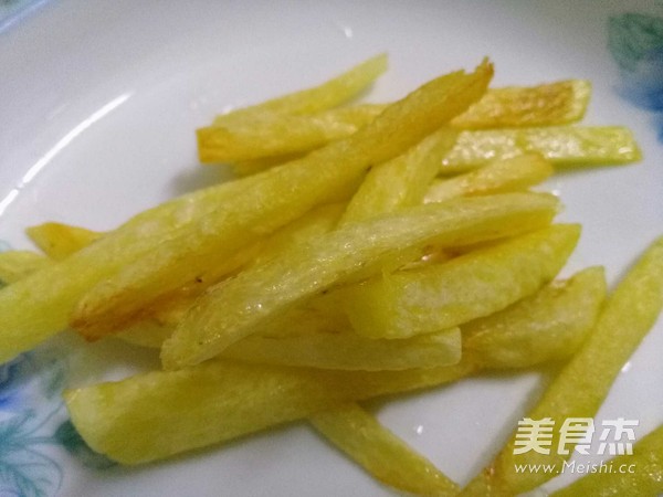 炸薯条的家常做法