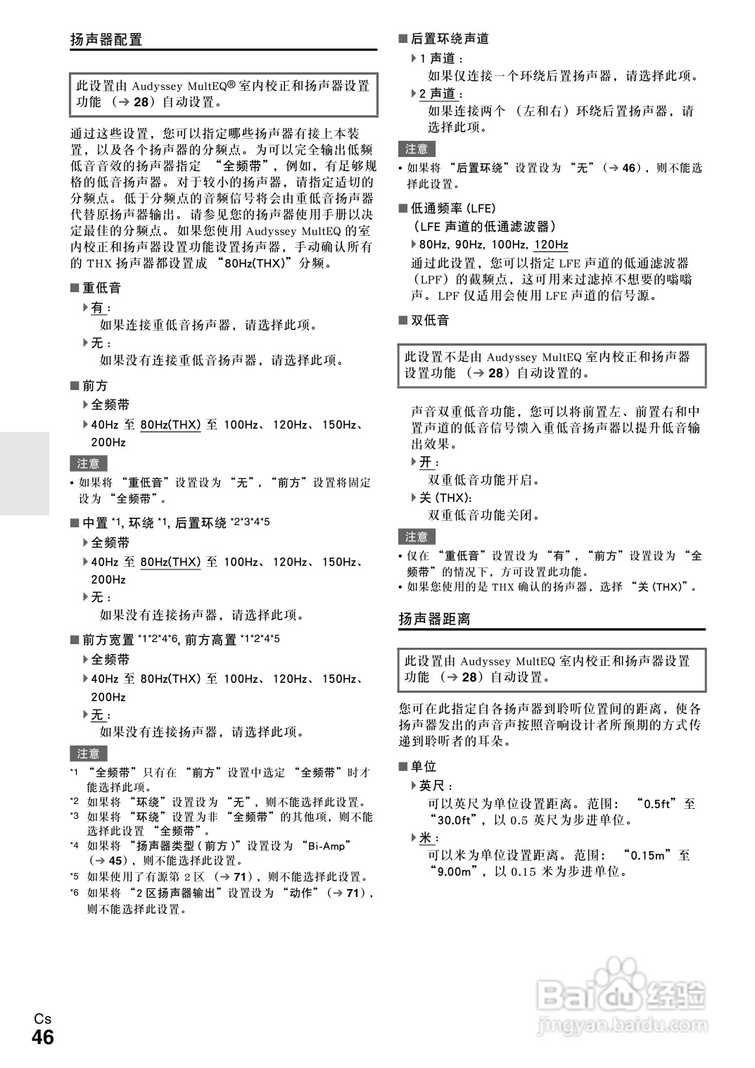 安桥TX-NR808接收机使用说明书:[3]