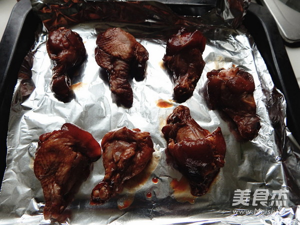 叉烧鸡腿根的做法