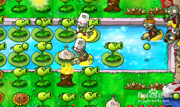 植物大战僵尸如何过3-7
