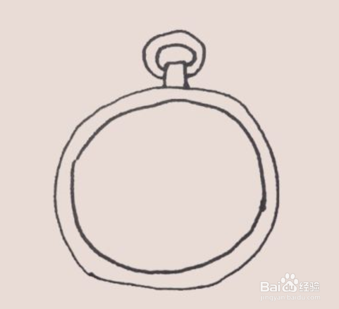 如何画一个指南针