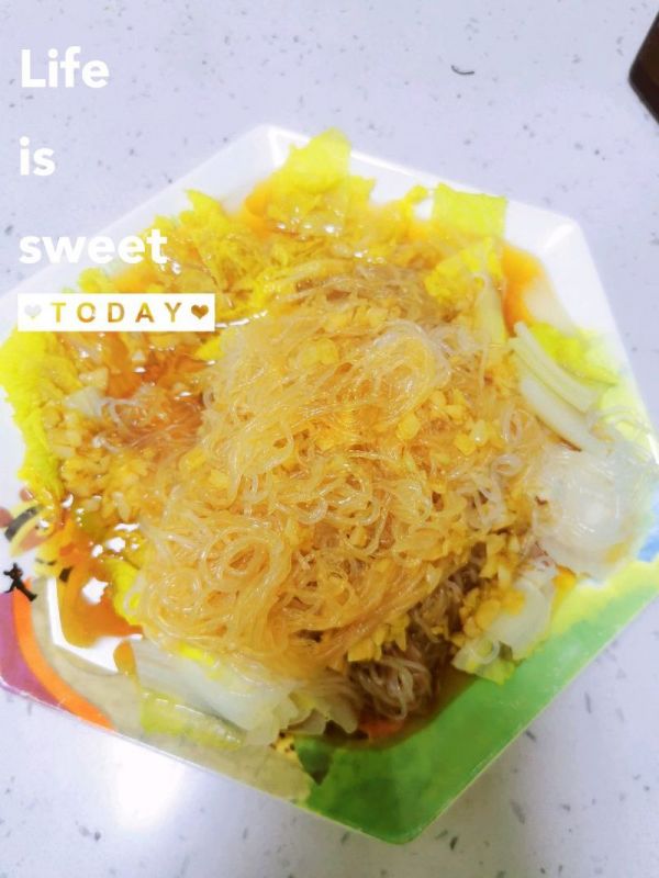 蒜蓉粉丝娃娃菜