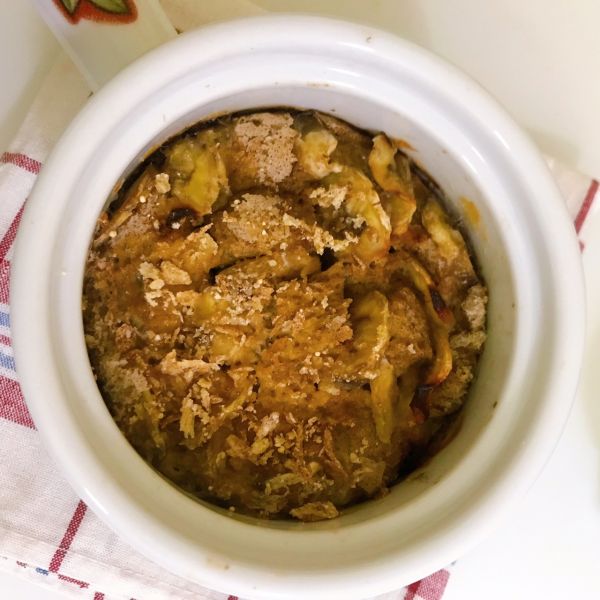 巧克力味燕麦面包布丁