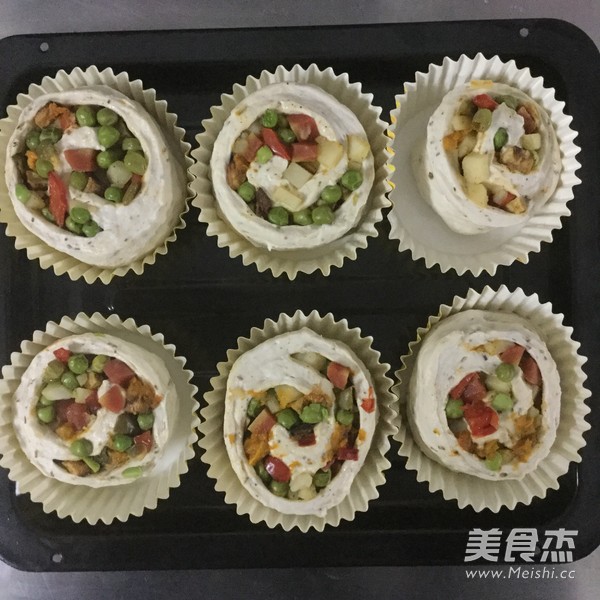 意式蔬菜面包卷