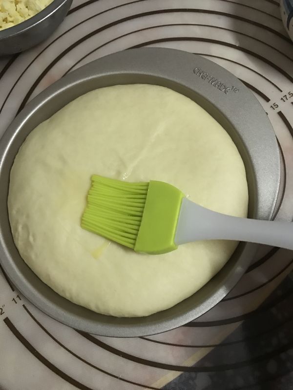 葱香芝士火腿面包