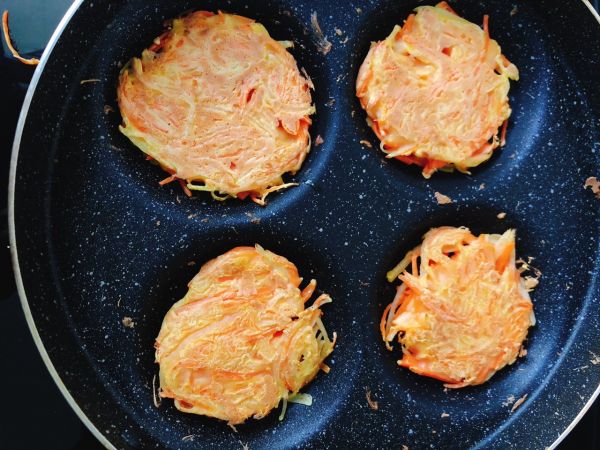 土豆胡萝卜鸡蛋饼