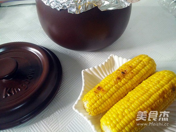 砂锅烤玉米的做法