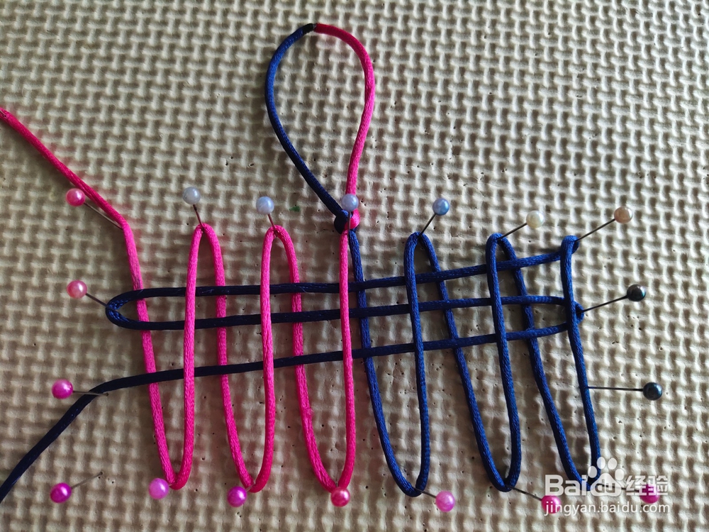 中国结进阶——一字盘长结