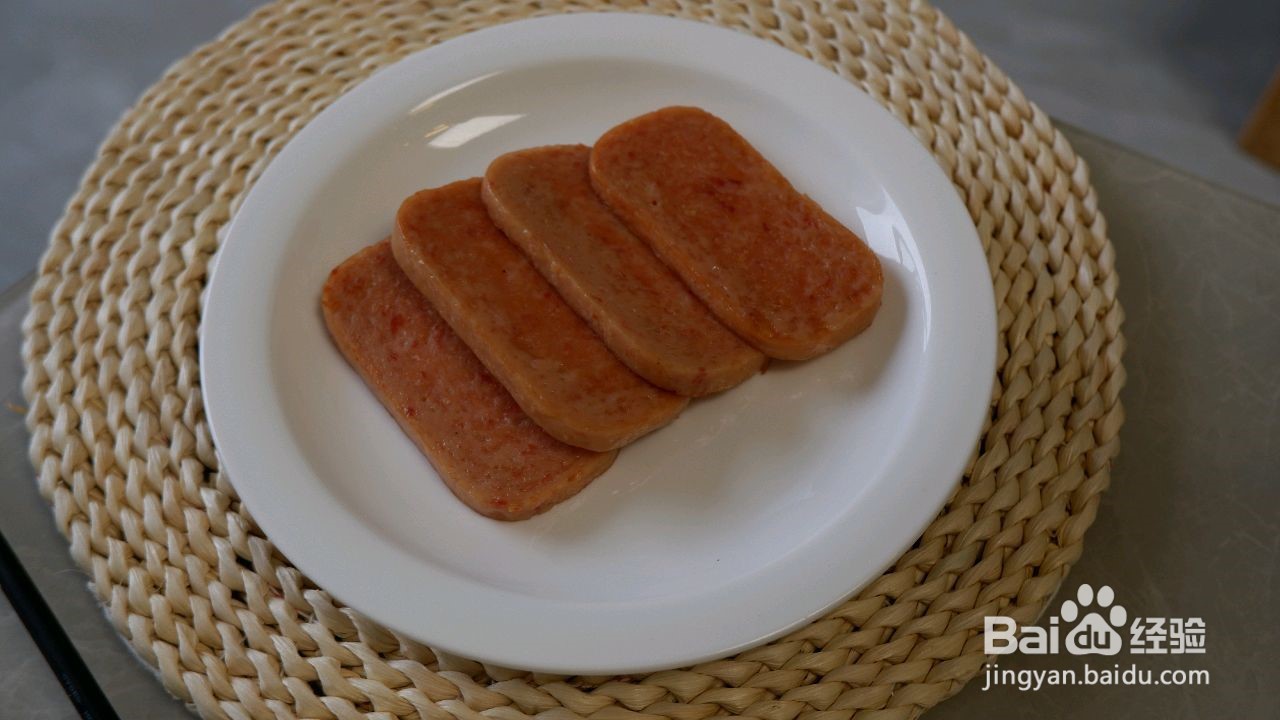 午餐肉饭团怎么做