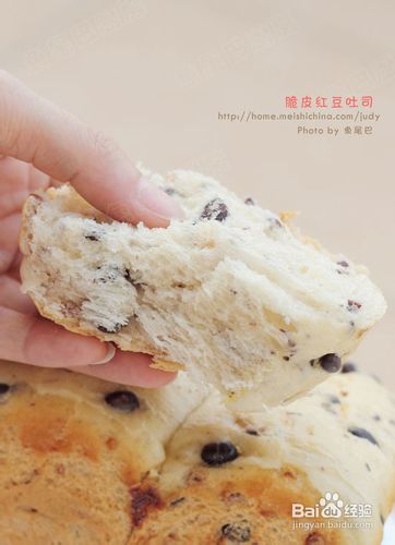 脆皮红豆吐司