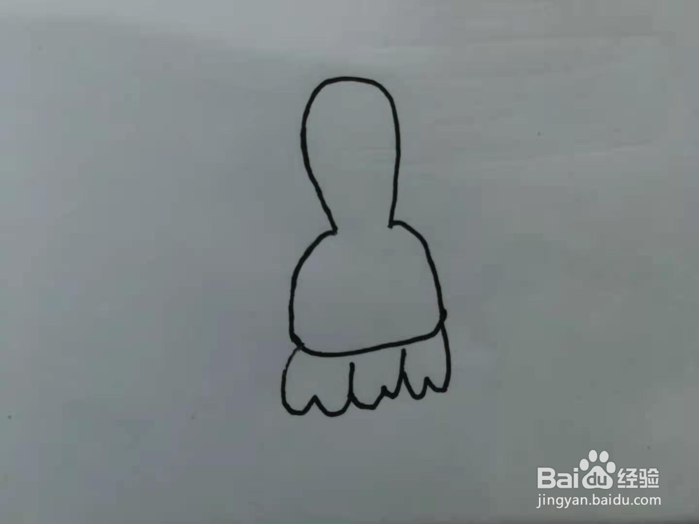 简笔画小刷子