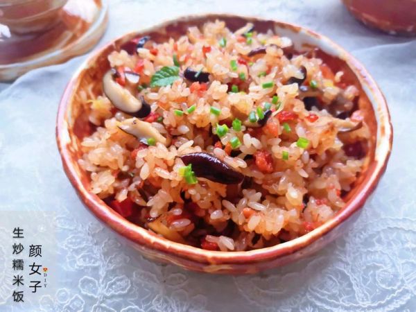 生炒糯米饭#麦子厨房美食锅#